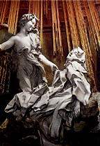 Ecstasy of St. Teresa by Gianlorenzo Bernini   (Permission by Mark Harden; http://www.artchive.com)