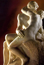 "The Kiss" by Rodin