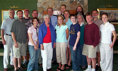 Attendees of the Trinity Forum Academy Seminar.  Photo courtesy of Rev. Chuck Alley.